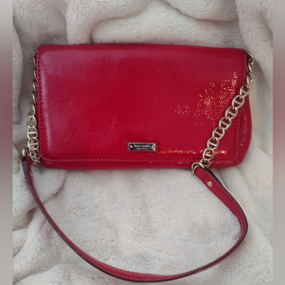 Kate Spade Red Clutch